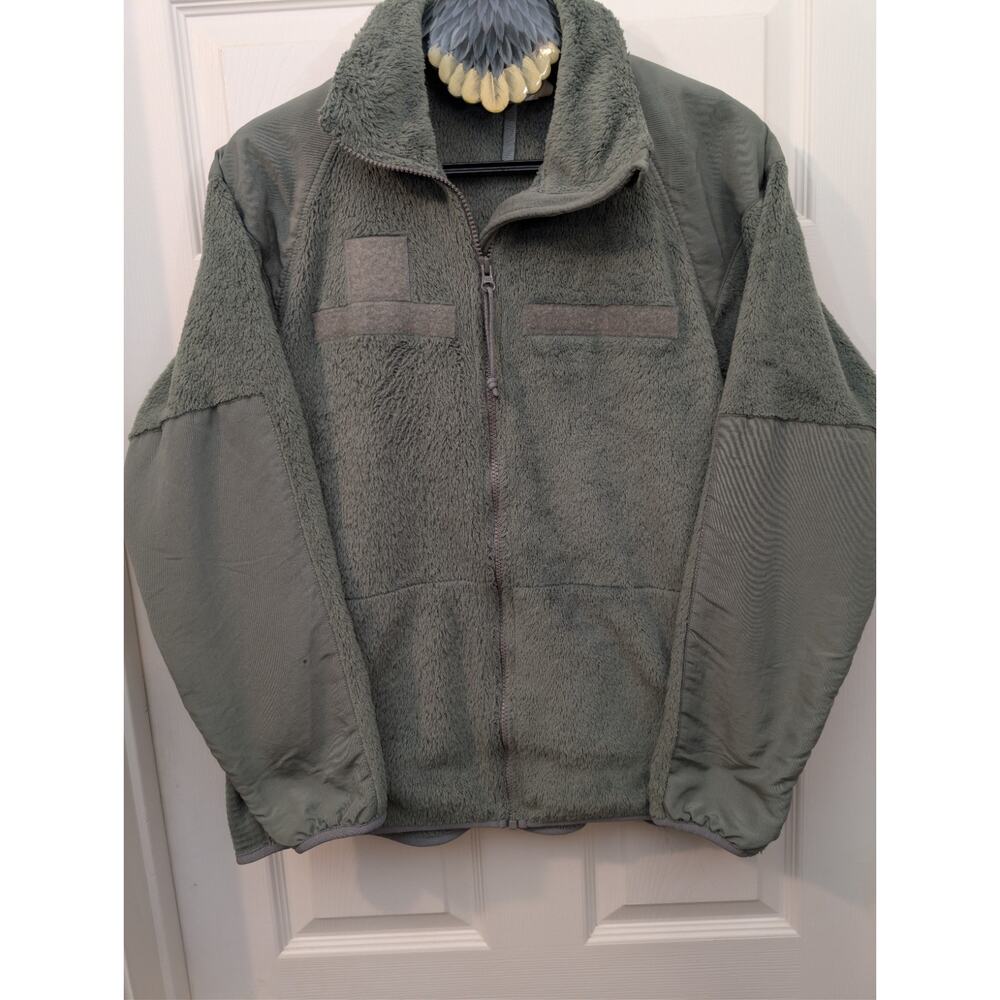 USGI COLD WEATHER GEN3 SMALL REGULAR FLEECE FOLIAGE GREEN JACKET Polartec VG